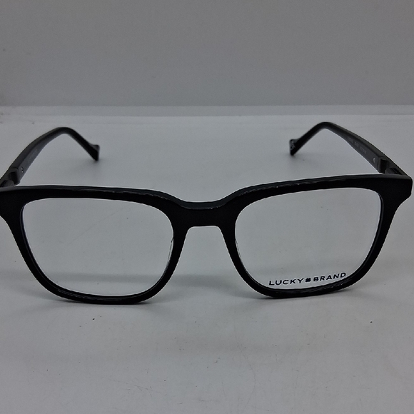 NWOT Rxable Lucky Brand VLBD432 Black Eyeglass Frames